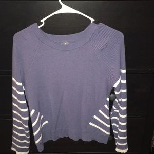 Stripped Crop Sweater